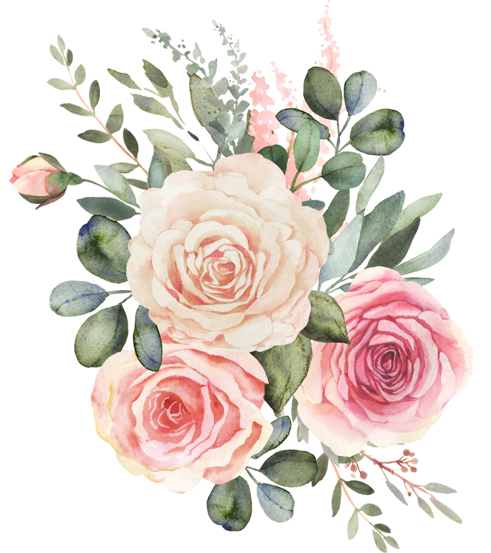 Bouquet of Roses Illustration